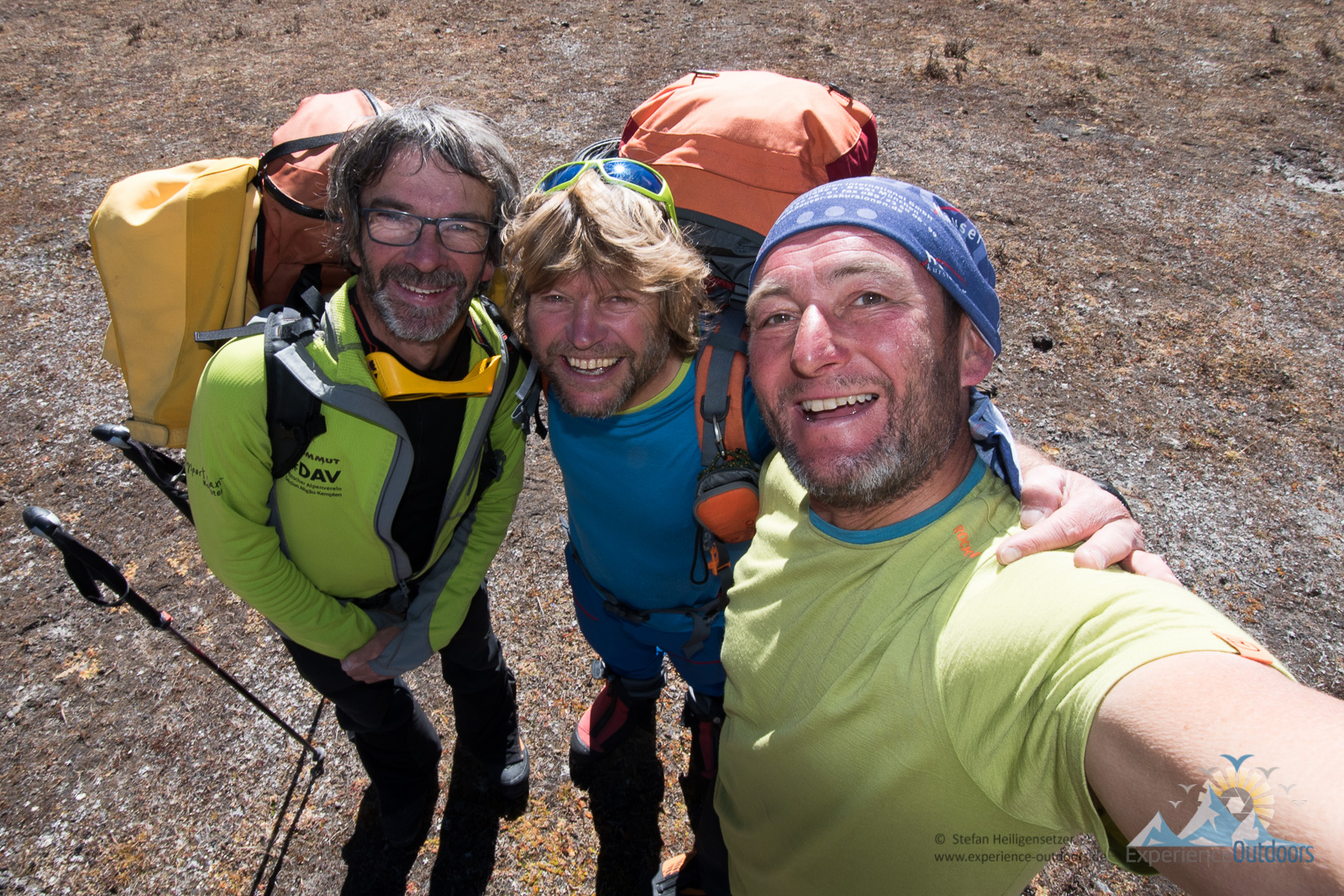 Ama Dablam Aspiranten im Base Camp
