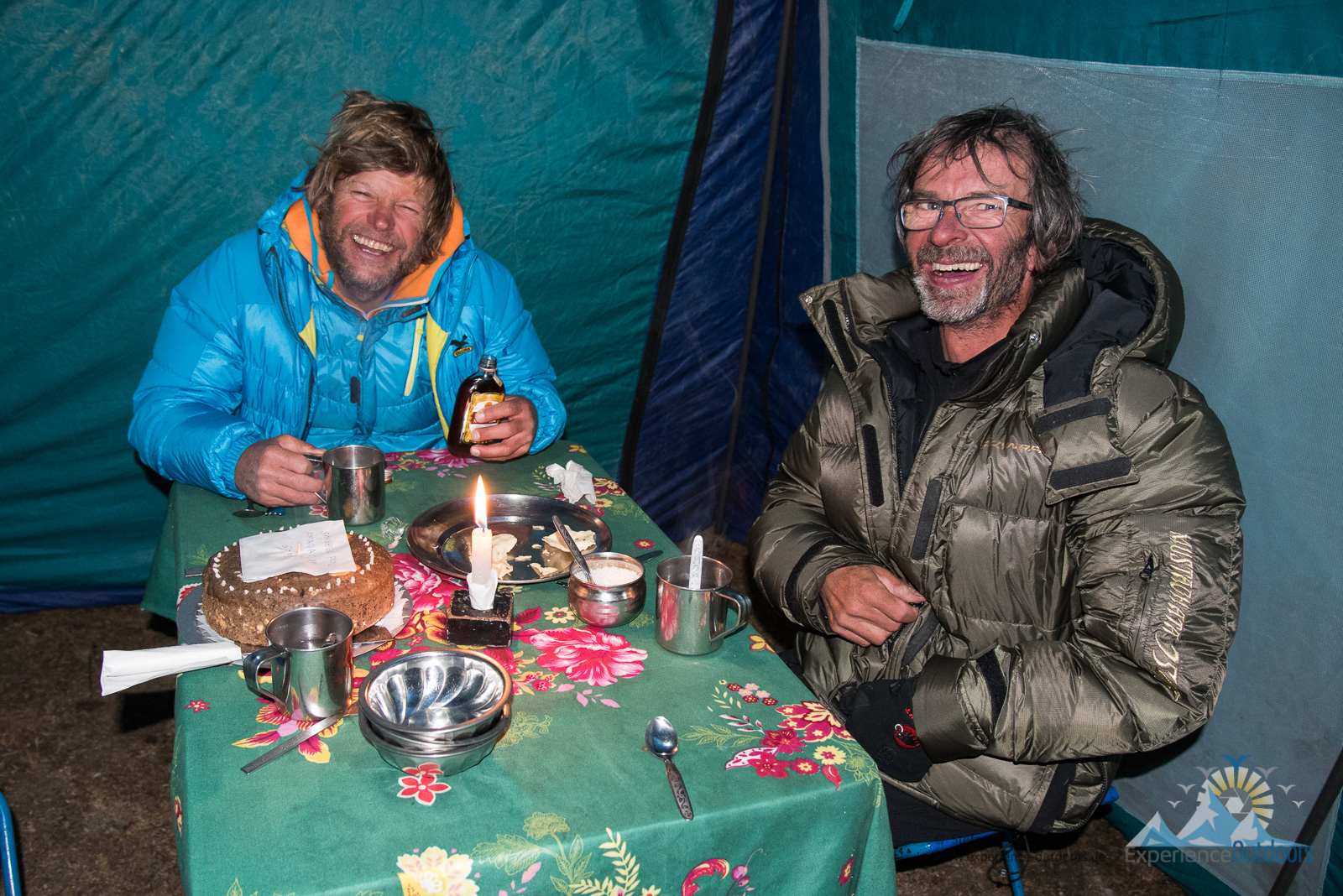 Schokoladenkuchen und Rum