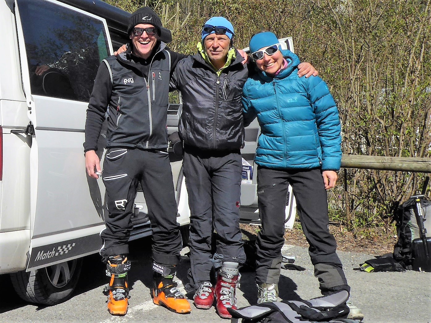 Christian, Hans und Annika